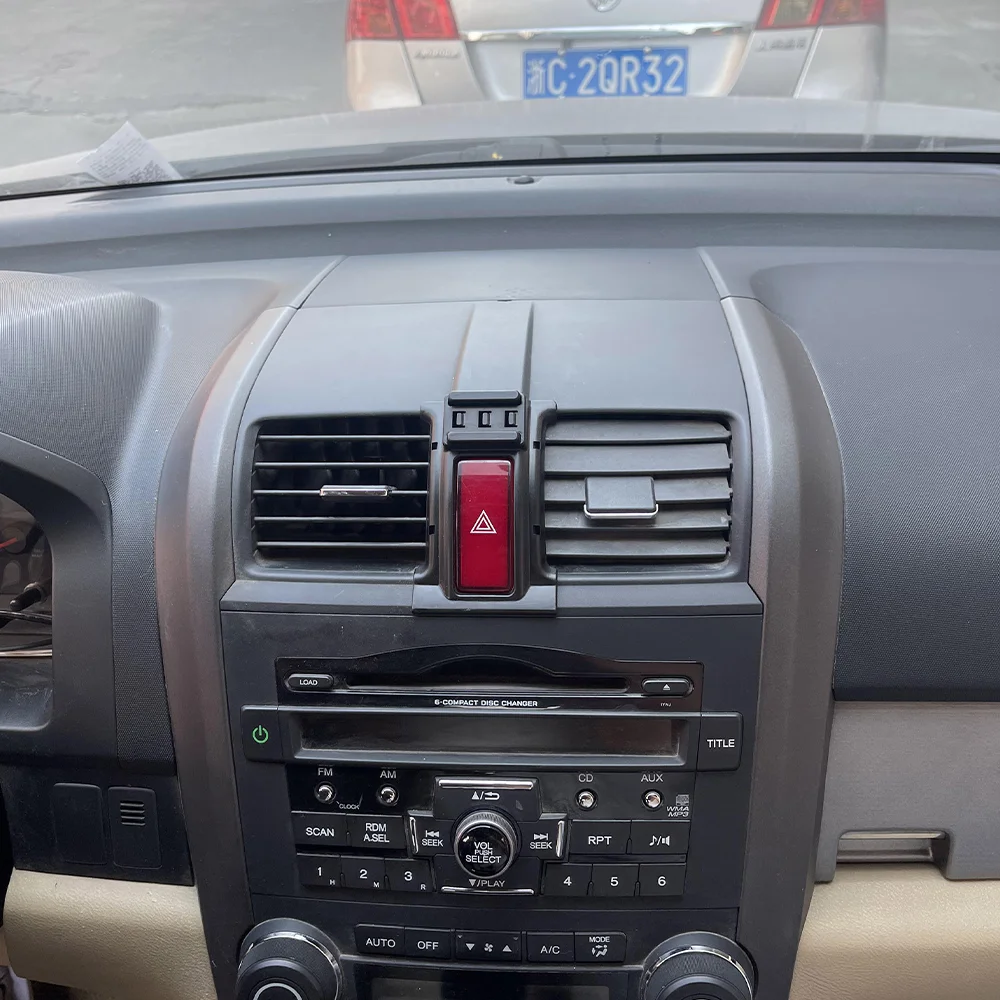 66W Car Phone Holder for Honda CR-V CRV 3 RE 2007~2011 2008 Wireless Fast Charging Air Vent Clip GPS Support Accessories iPhone