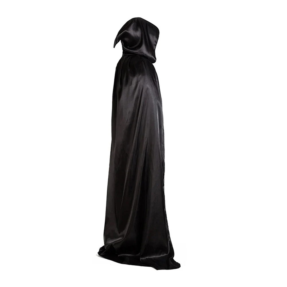 90–150 cm Halloween-Umhang mit Kapuze, Halloween-Weihnachts-Cosplay-Kostüm, Teufel, Hexe, Vampir-Umhang, Halloween-Kostüme, Party-Umhang – Detail 12
