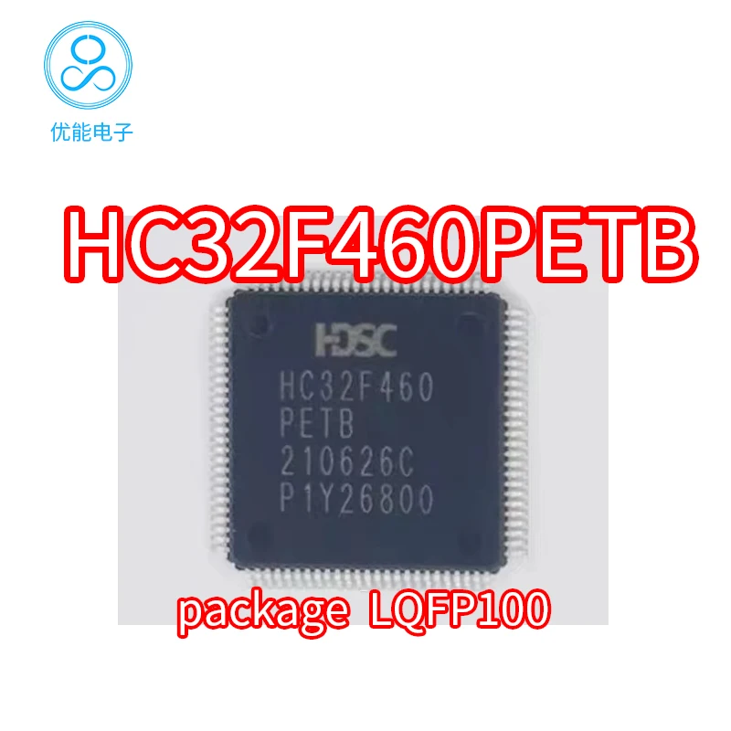 

Imported HC32F460PETB packaged LQFP100 HC32F460PET microcontroller microcontroller