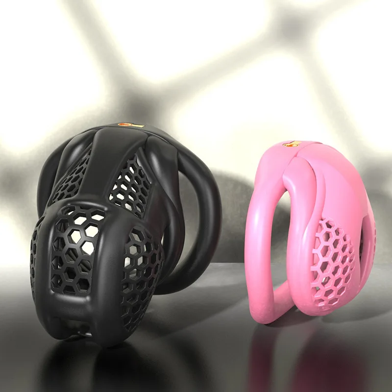 Male Chastity Cage Discreet Sissy Femboy Chastity Cock Cage Device Penis Rings Male with 4 Size Sex Toys