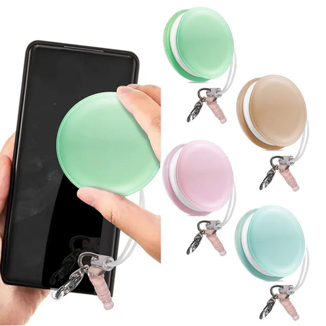 Mini Round Portable Phone Screen Cleaning Wipes Glasses Lens Cleaner