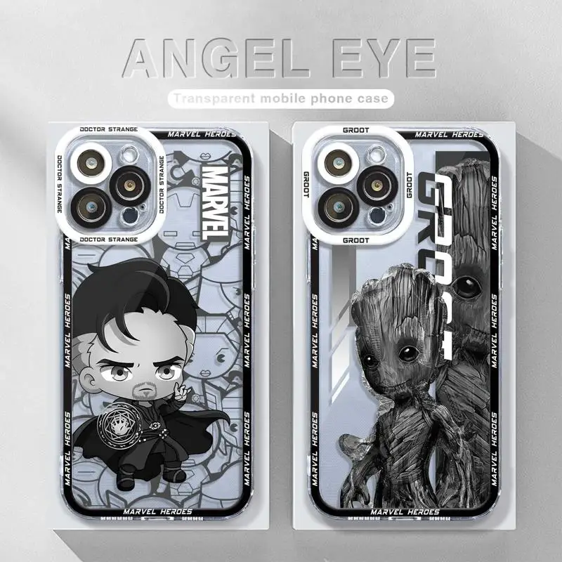 Doctor Strange Phone Case Per Samsung Galaxy S22 S21 Ultra S20 Fe S23 S10 A50 Clear Case Silicone Funda Soft Cover