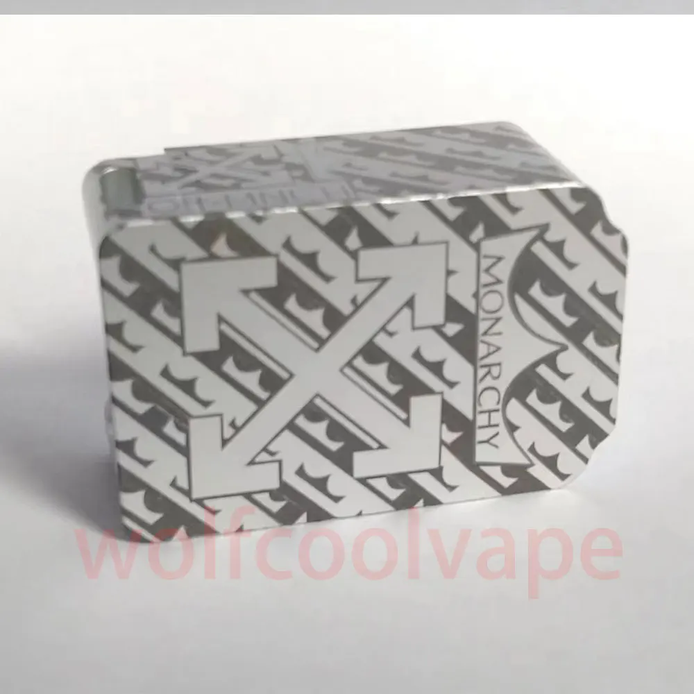 

Wolf Coolvape Monarchy Style Boro Tank Aluminum Tank for SXK BB / Billet AIO Box Mod Kit Wick d Remix d Style RBA Bridge