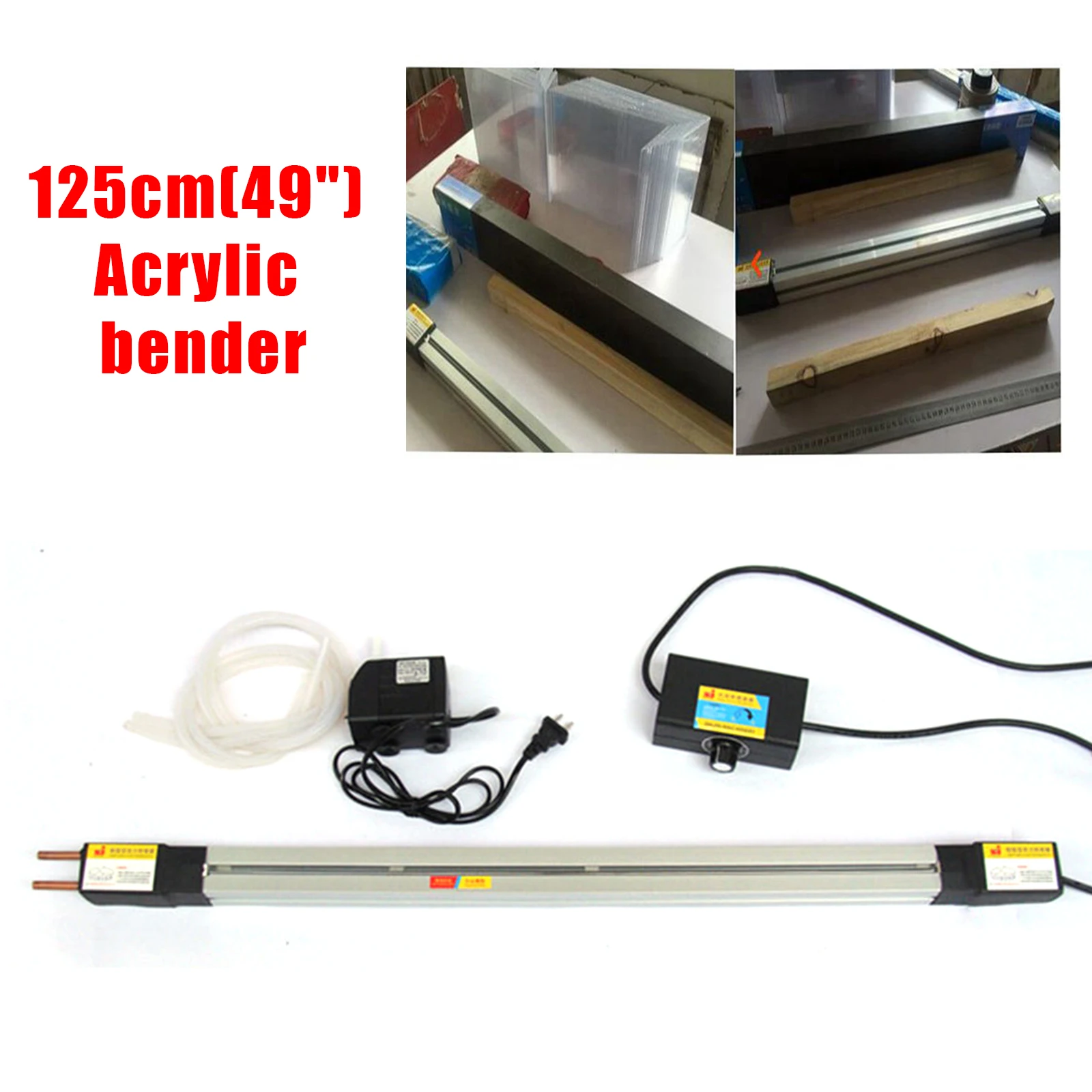 

1500W 49 Acrylic PVC Plastic Bender Bending Machine Plastic Sheet Bender Heater Manual Bending Tool for Bending