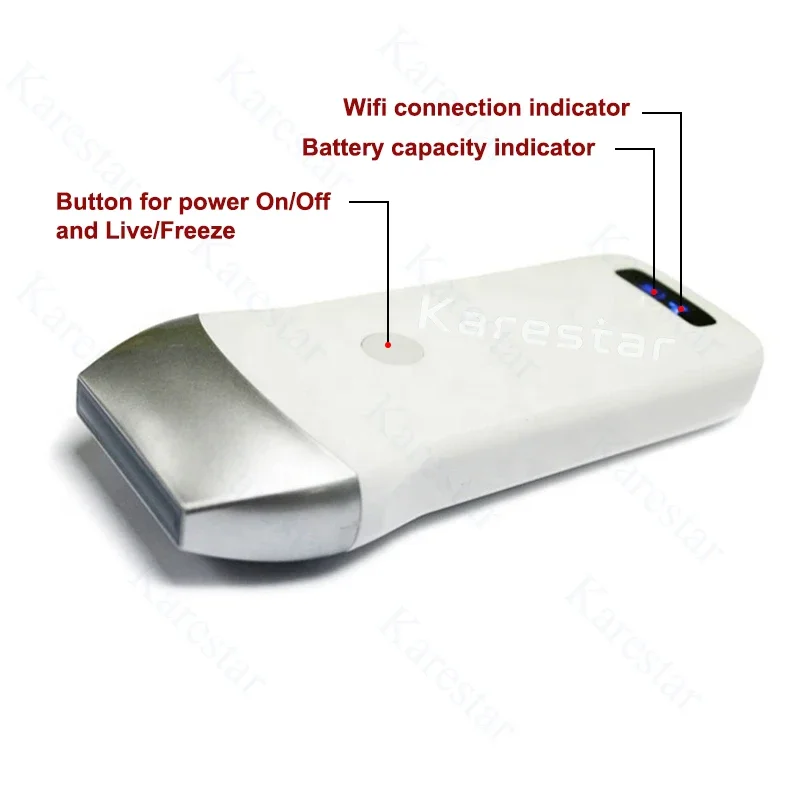 Competitive Price Handheld Pocket Ultrasound Portable Wireless Ultrasound Scanner Working With IOS/Android/Windows 2