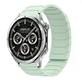 Pale mint green