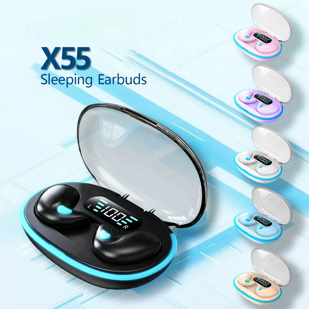 Wireless Sleep Earphone Noise Reduction Bluetooth Headphones