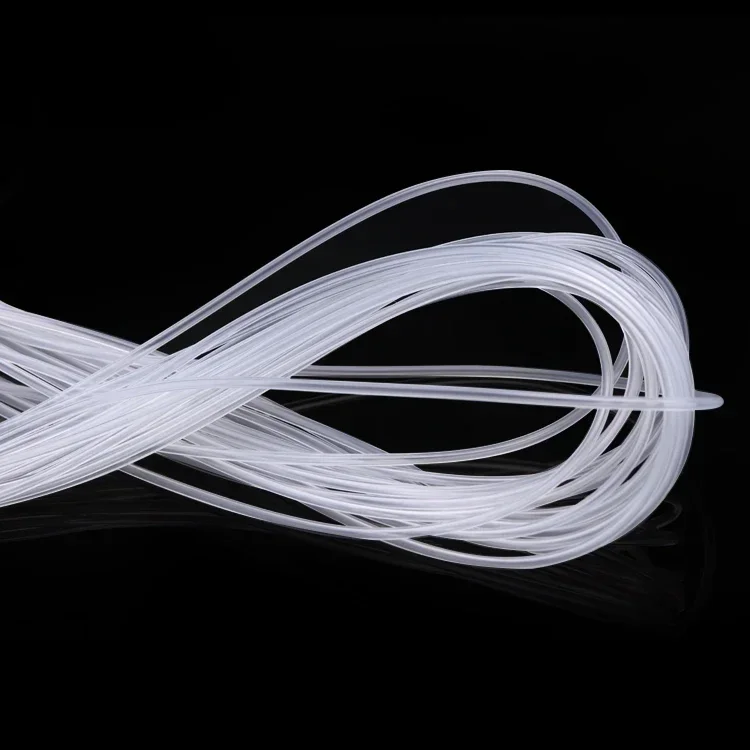 Flexible Silicone Tubing ID 0.5 1 2 2.5 3 4 5 6 7 8 mm Food Grade Tube Pipe Temperature Resistance Nontoxic Transparent Silicone Tube 1M/5M