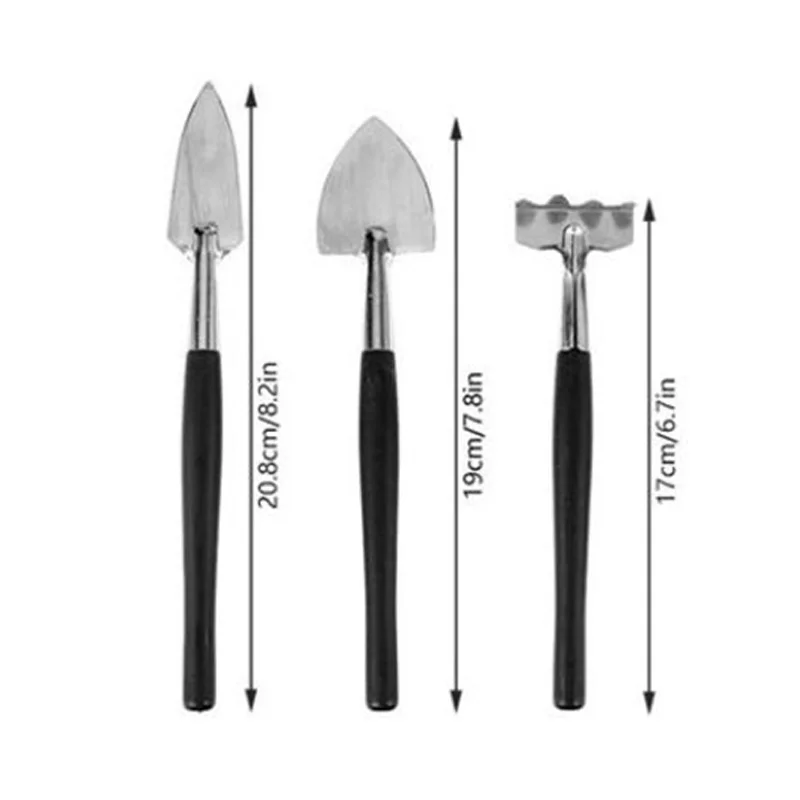 Mini Portable Garden Tool Soil Raising Flowers Vegetables Plant Small Shovel Rake Spade Planting Flowerpot Gardening Tools