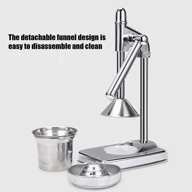 Manual Press Stainless Steel Fruit Juicer Handheld Vegetable Fruit Orange Juice Maker Blender Juice Making Cup Kitchen Gadg 4