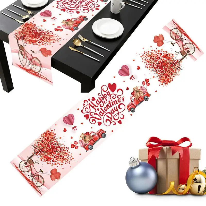 

Скатерть для стола на День Св. Валентина скатерть для стола романтическая скатерть для домашнего декора сезонная Свадьба годовщина