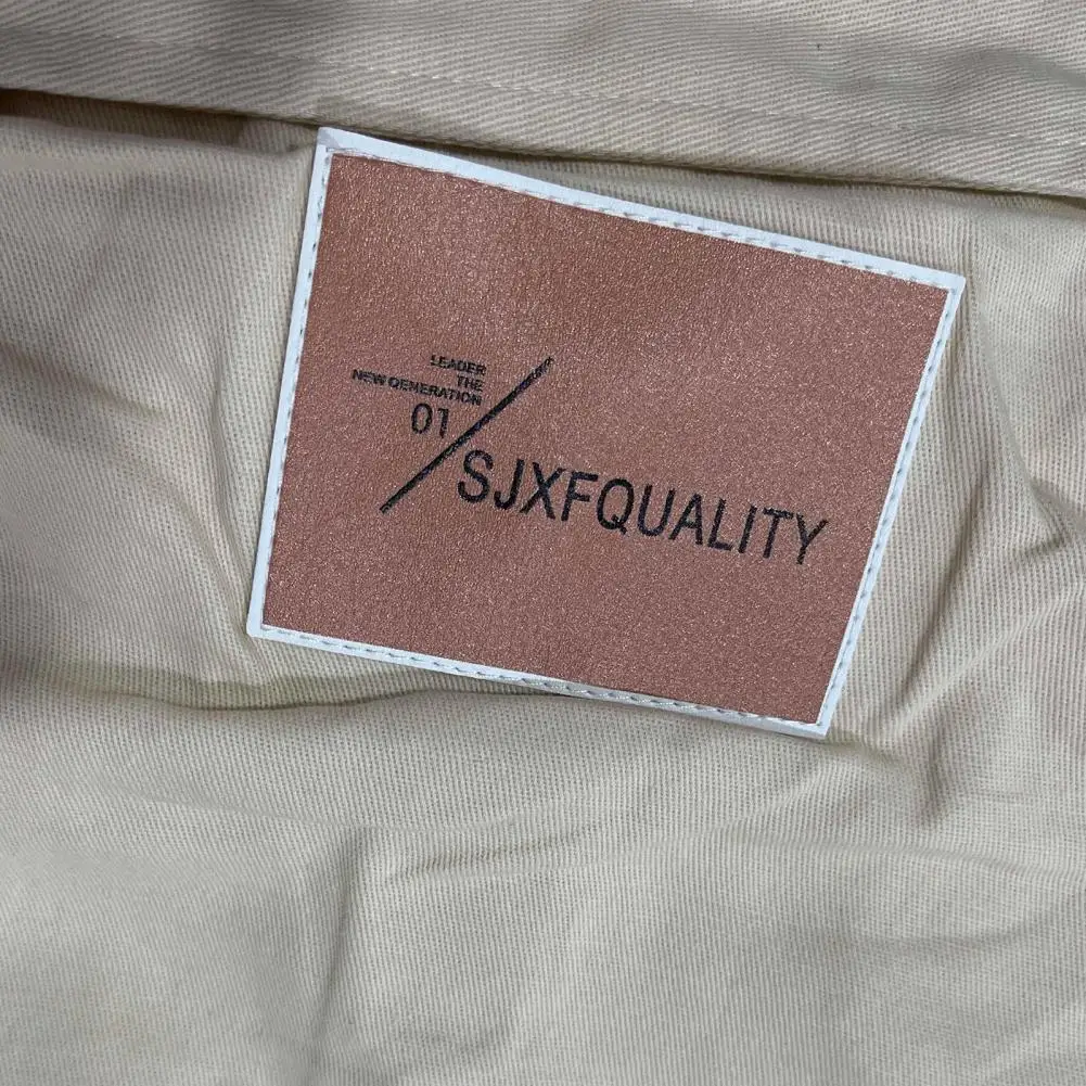 Description Picture 6 of itemRetro Style Shirt Versatile Men's Casual Cardigan Stylish Turn-down Collar Solid Color Patch Pockets for Spring Fall Fashion