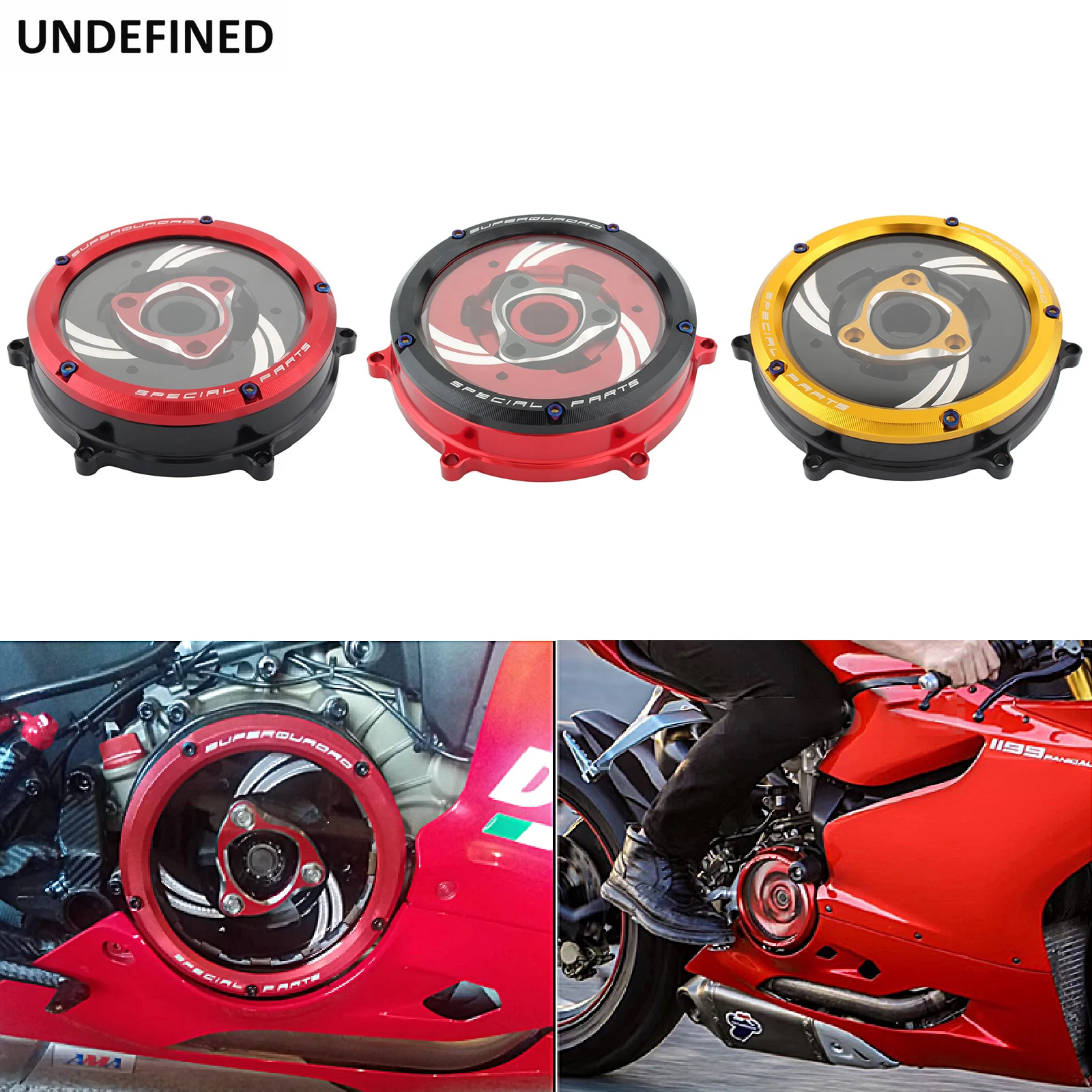 クリアクラッチカバー Panigale、パニガーレ1299、959