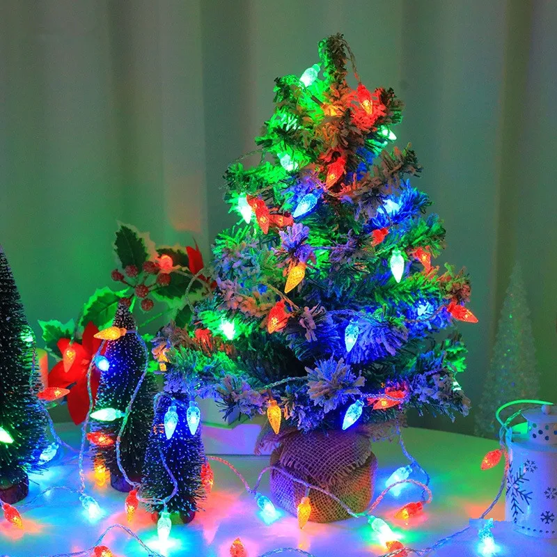 RGB Indoor LED Fairy String Lights, Battery & USB Powered Decor for Rooms, Parties, and Holidays
