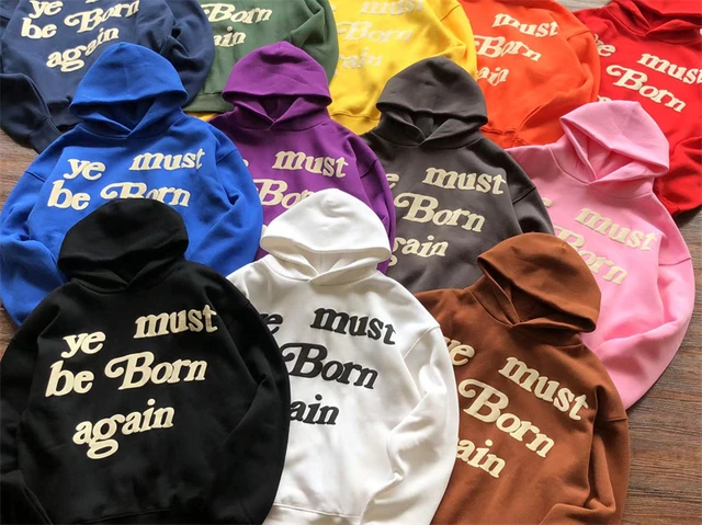 CPFM Cactus Plant Flea Market Hoodie Ye Must Be Born Again Kanye 