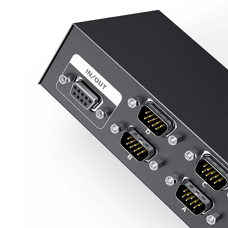 RS232 switch 4 in 1 out RS232 Serial DB9 Pin Switcher 4x1 for PC Console Printer Sharing Selector Controller switch docking station,usb kvm switch