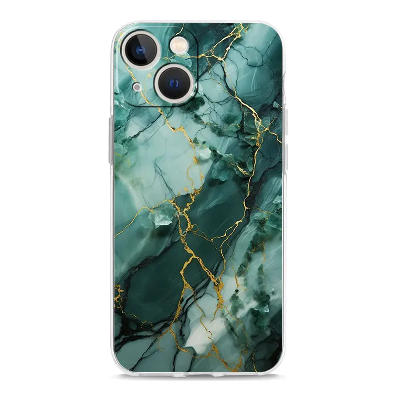 Watercolor Marble Soft Phone Case Cover