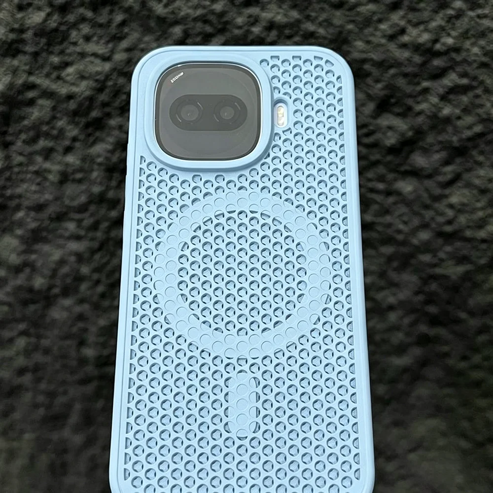 Magnetic Cooling Mesh Breathable Shockproof Case with Heat Dissipation