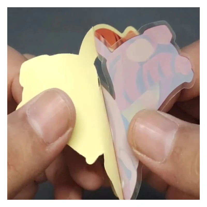 Рисунок 4 - Прозрачная наклейка для полноцветной