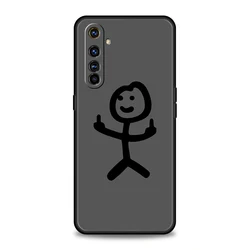 Matchman Cartoon Shockproof Silicone Phone Case for Realme 10 5G (A1)