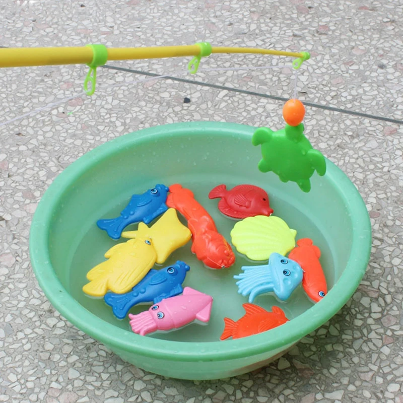 Magnetic fishing toys children water toys simulation fishing rods fishing toys