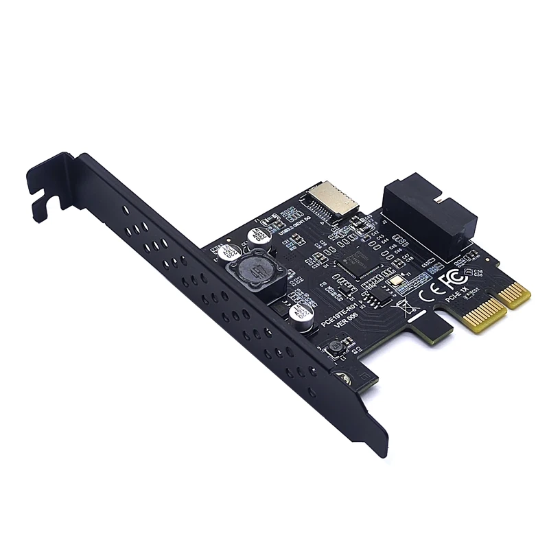 thumbnail interactive-video image 1 of BEYIMEI PCIE USB3.2 GEN1 Type-E Expansion Card, PCI Express 1X To 1 of 14