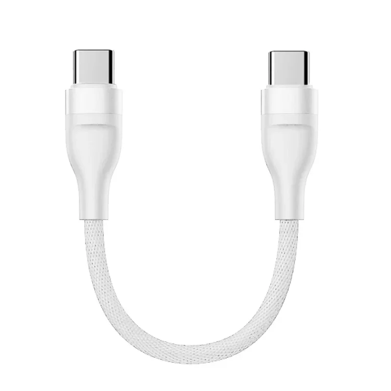 ตัวเลือกสินค้า สายชาร์จ USB-C 2 เส้น ชาร์จเร็ว 2 เท่า สายสั้นพกพาสะดวก