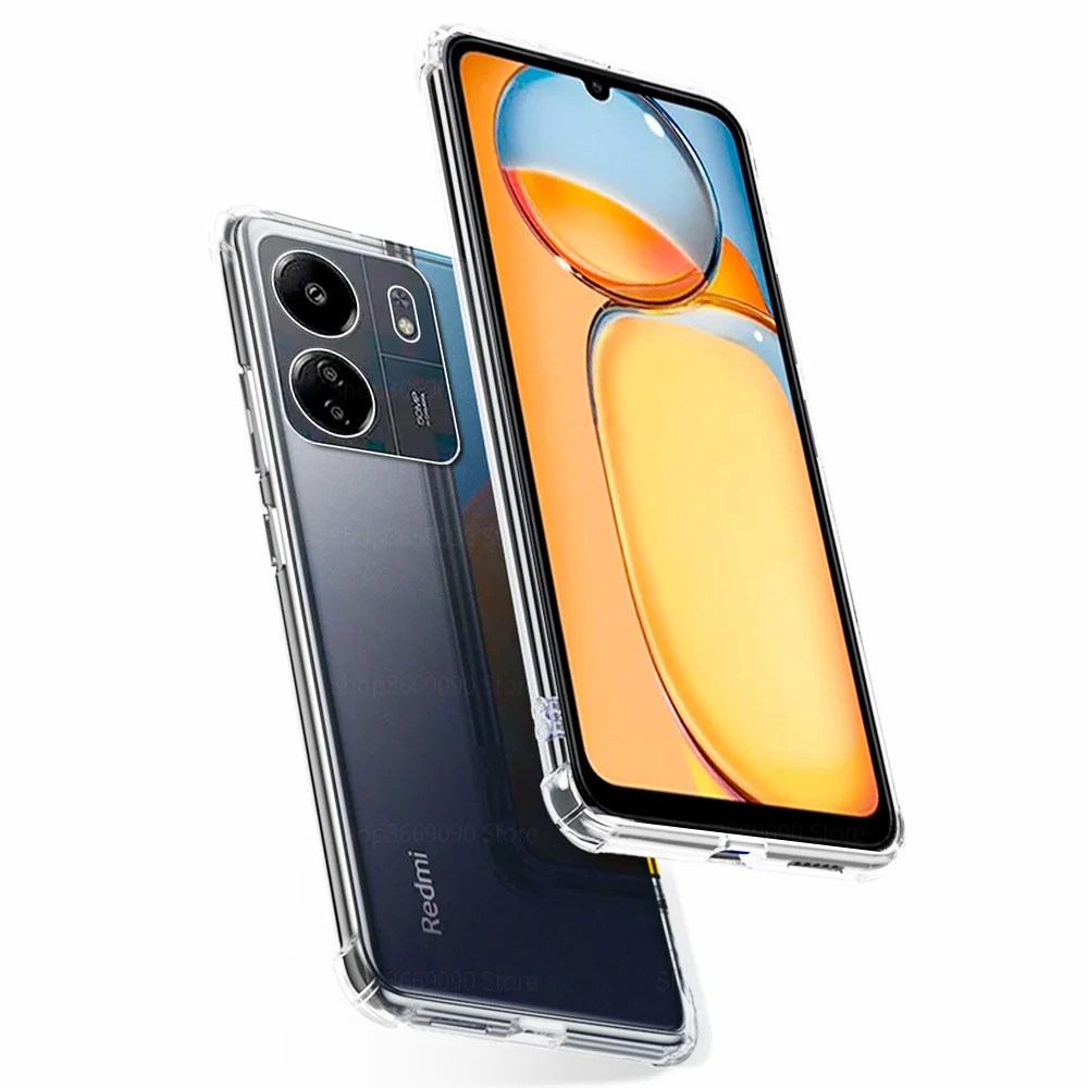 Clear Shockproof Soft Silicone Phone Cover - Premium Back Shell Case