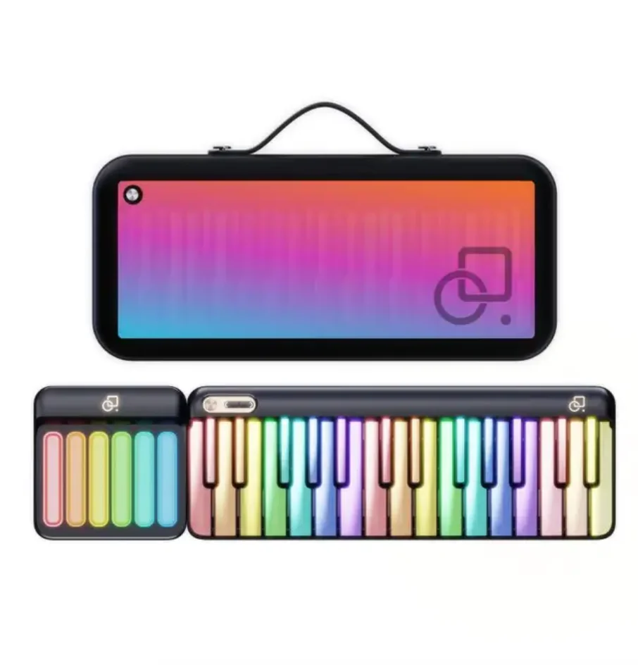 PopuPiano Smart Portable Piano LED Light 29-key 7 Octaves With 