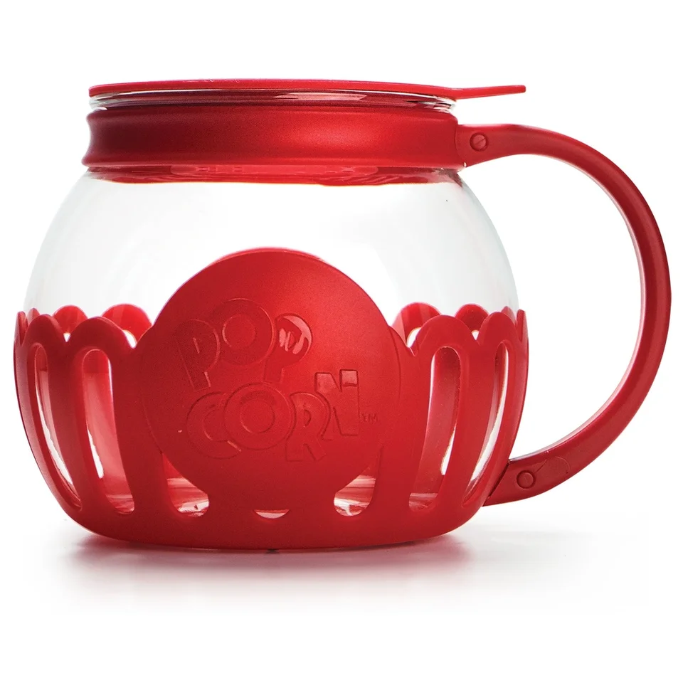 Eco-Friendly Microwave Popcorn Maker Glass Bowl