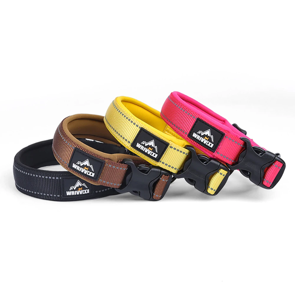Heavy Duty Dog Collar For Large And Medium Breeds Durable Nylon_voghion.com