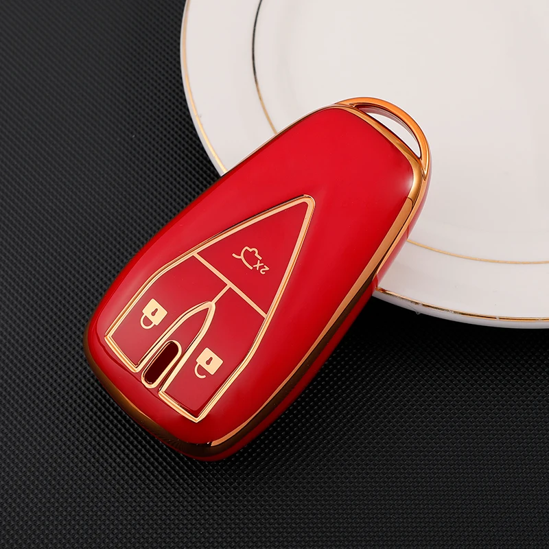 EQLIFD Voiture Cuir Porte-clés Étui à Clés, Pour Changan CS35