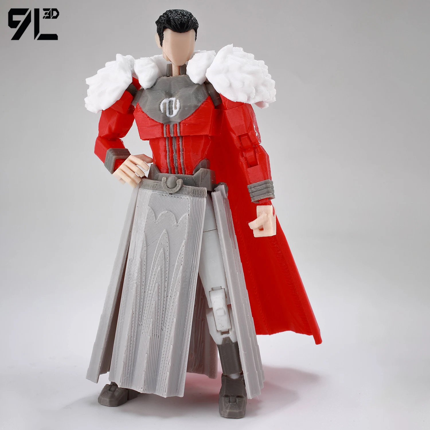 9L 3D Printed Invincible Tech Jacker T13 Lucky13 Action Figure Dummy13 Motorcycle Multi-Jointed Collectible Model Toy Titan13