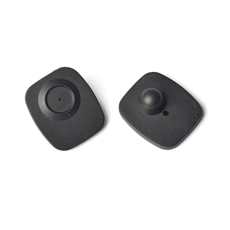 100 Piecse EAS security Loss Prevention Anti Shoplifting Mini RF 8.2Mhz Square Tag
