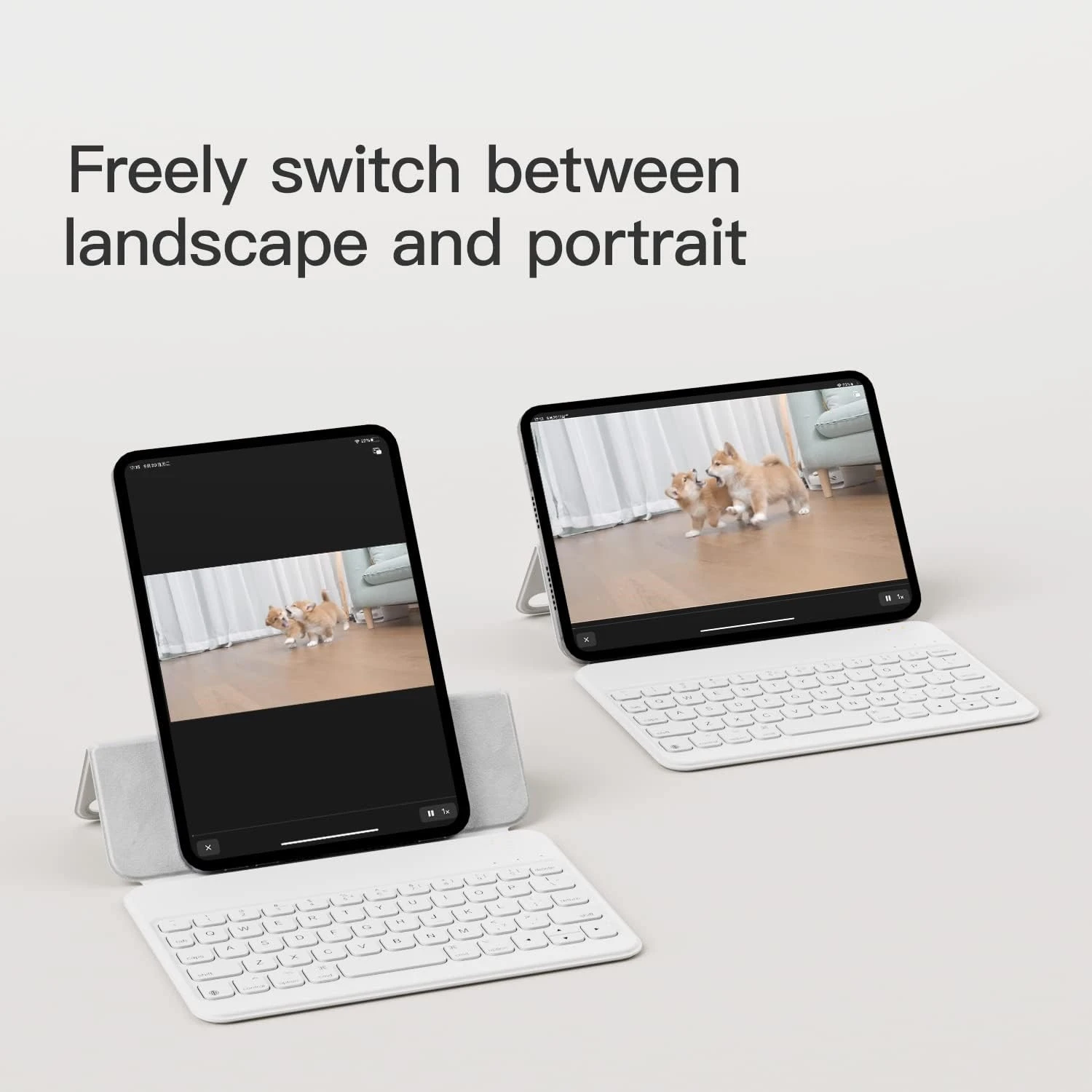 Ultra Slim Wireless Keyboard Case Power Display Magnetic Protective Cover for iPad Mini 6th Generation