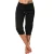 Womens Capri Yoga Pants Loose Drawstring Pajama Pants Lounge Joggers Pants with Pockets 12
