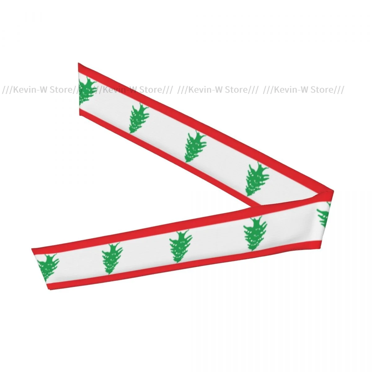 Lebanon Flag Bandanas Hairband Head Tie Sports Headband Running Tennis Karate Athletics Brief Style
