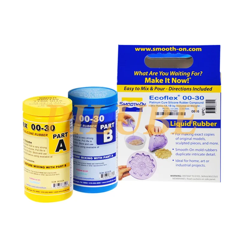 SMOOTH-ON ECOFLEX 00-30 High-Performance Liquid Silicone Rubber