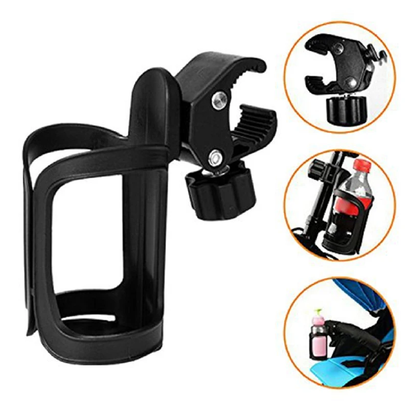 baby stroller accessories and parts	 Baby Stroller Cup Holder Rack Bottle Universal 360 Rotatable Cup Holder Hooks for Pram Stroller Carrying Case Milk Bottle Cart baby stroller accessories and scooter hybrid	