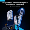 Vyvylabs Portable Power Bank Removable Replaceable Battery Pack 20000mAh 22.5W Fast Charging External Battery for iPhone Samsung 4