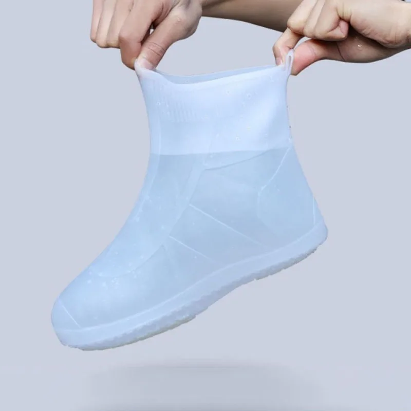 Silicone Shoe Covers Shoe Covers Thickened Non-slip Silicone Waterproof Shoe Cover Reusable