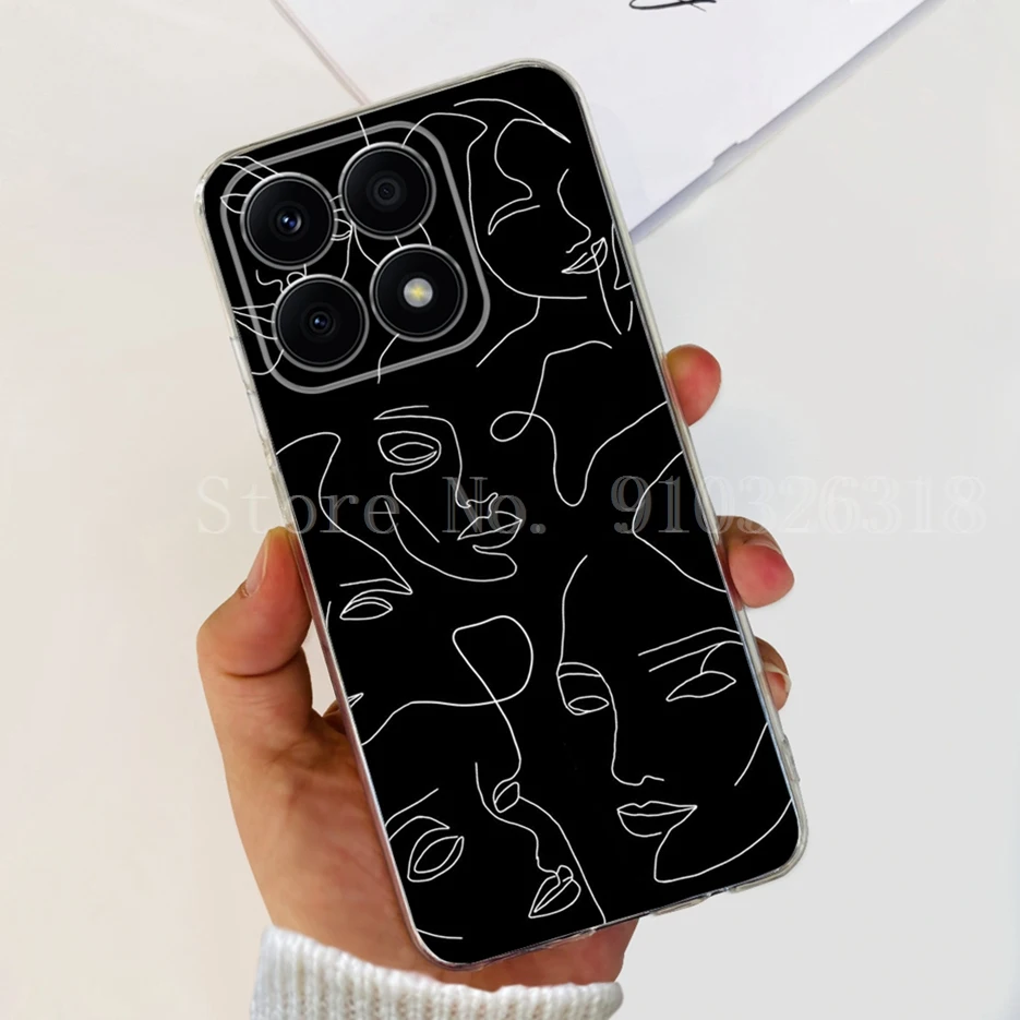 Fashionable Clear Silicone Soft Slim Phone Case - Stylish Back Cover with Bumper Protection