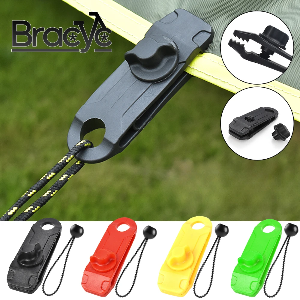 5PCS Tent Canopy Clip Outdoor Wind Rope Reusable Clamps Awning ...