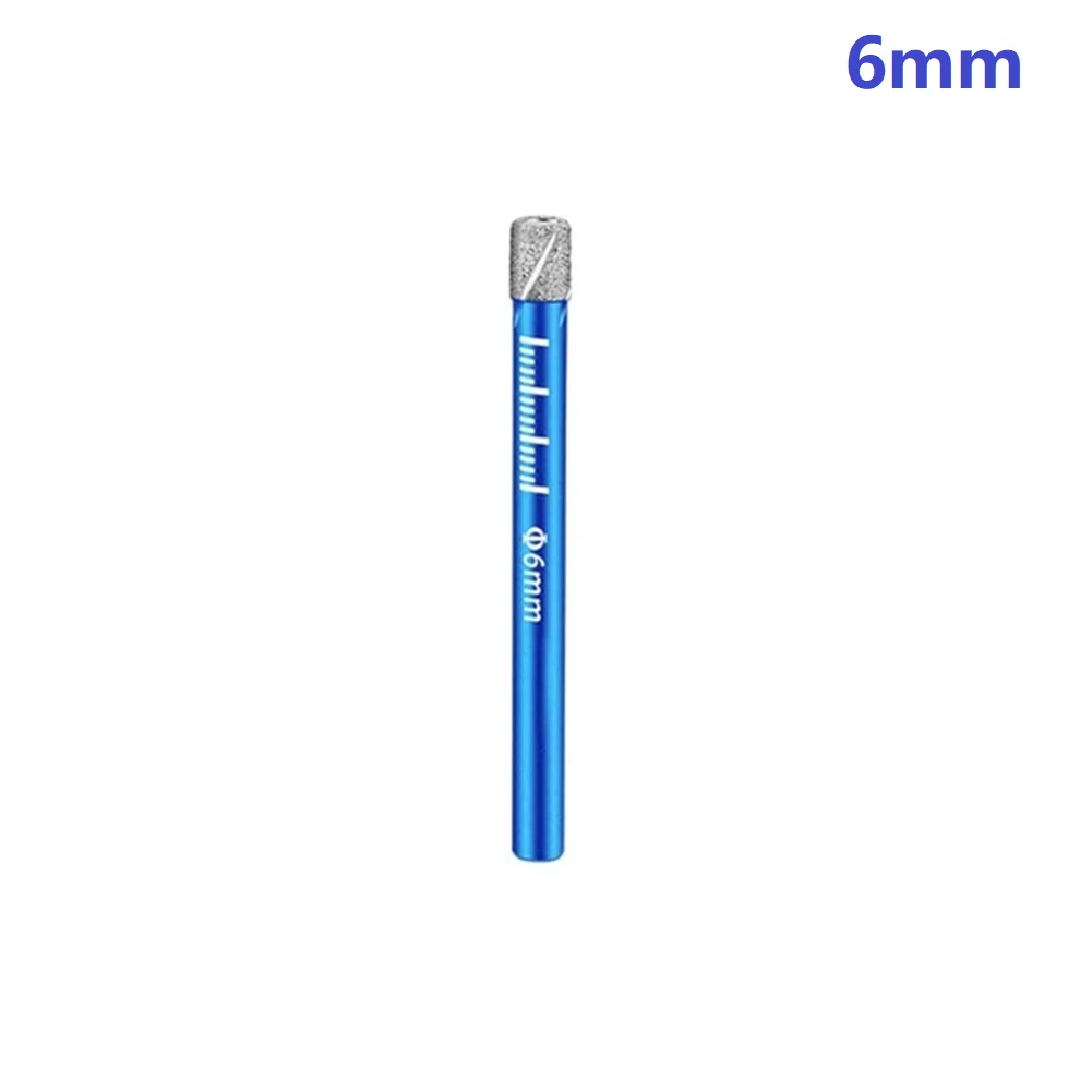 Diamond Coated Core Drill 6/8/10/12/14/16mm Diamond Tile Hole Saw For Glass Marble Granite Brick Tile Ceramic Porcelain Concrete 6 8 10 12 14 16mm diamond coated drill bit tile marble glass ceramic holes saw dry drill diamond core bits meal drilling