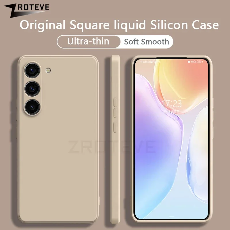 Silky Liquid Silicone Soft Phone Case by ZROTEVE