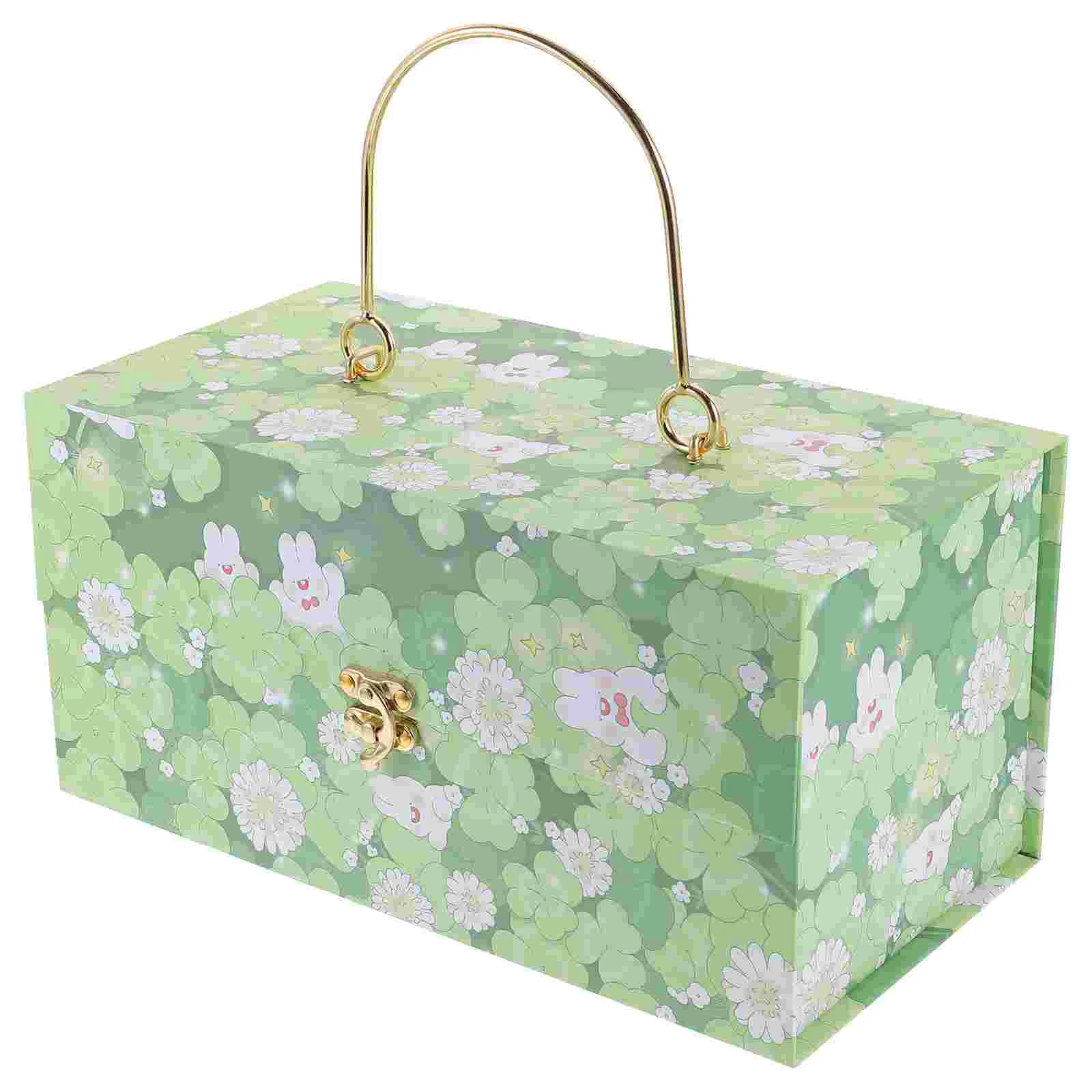 

Four Leaf Gift Box Bridesmaid Bridesmaids Gifts Paper Creative Container