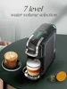 HiBREW 5 in 1 Multiple Capsule Coffee Machine Hot/Cold DG Cappuccino Nes Small Capsule ESE Pod Ground Coffee Cafeteria 20Bar H2B 2