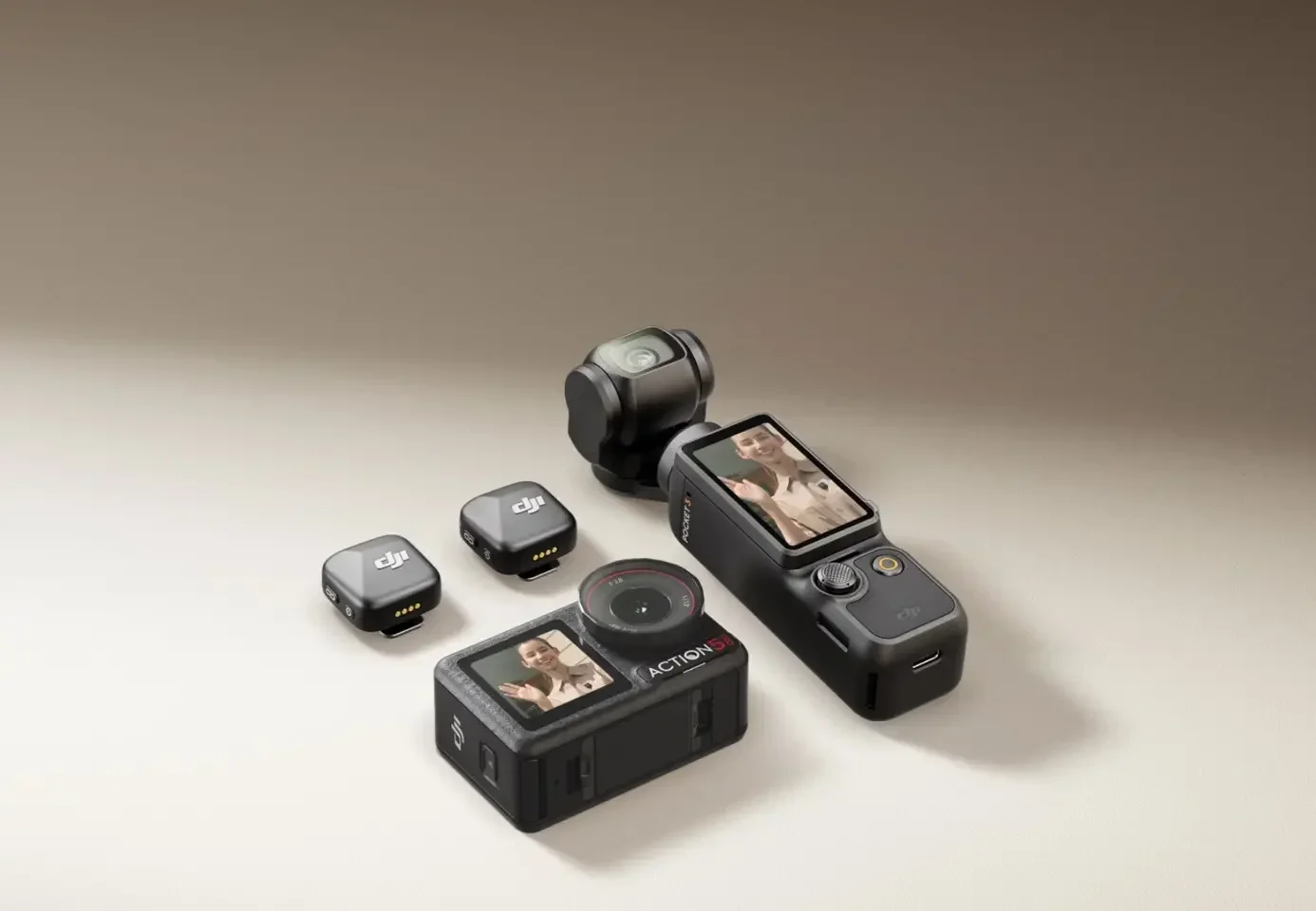 NEW DJI MIC mini High-Quality Audio With Stable Transmission 48-Hour Operation w/Case Two-Level Active Noise Cancelling Original