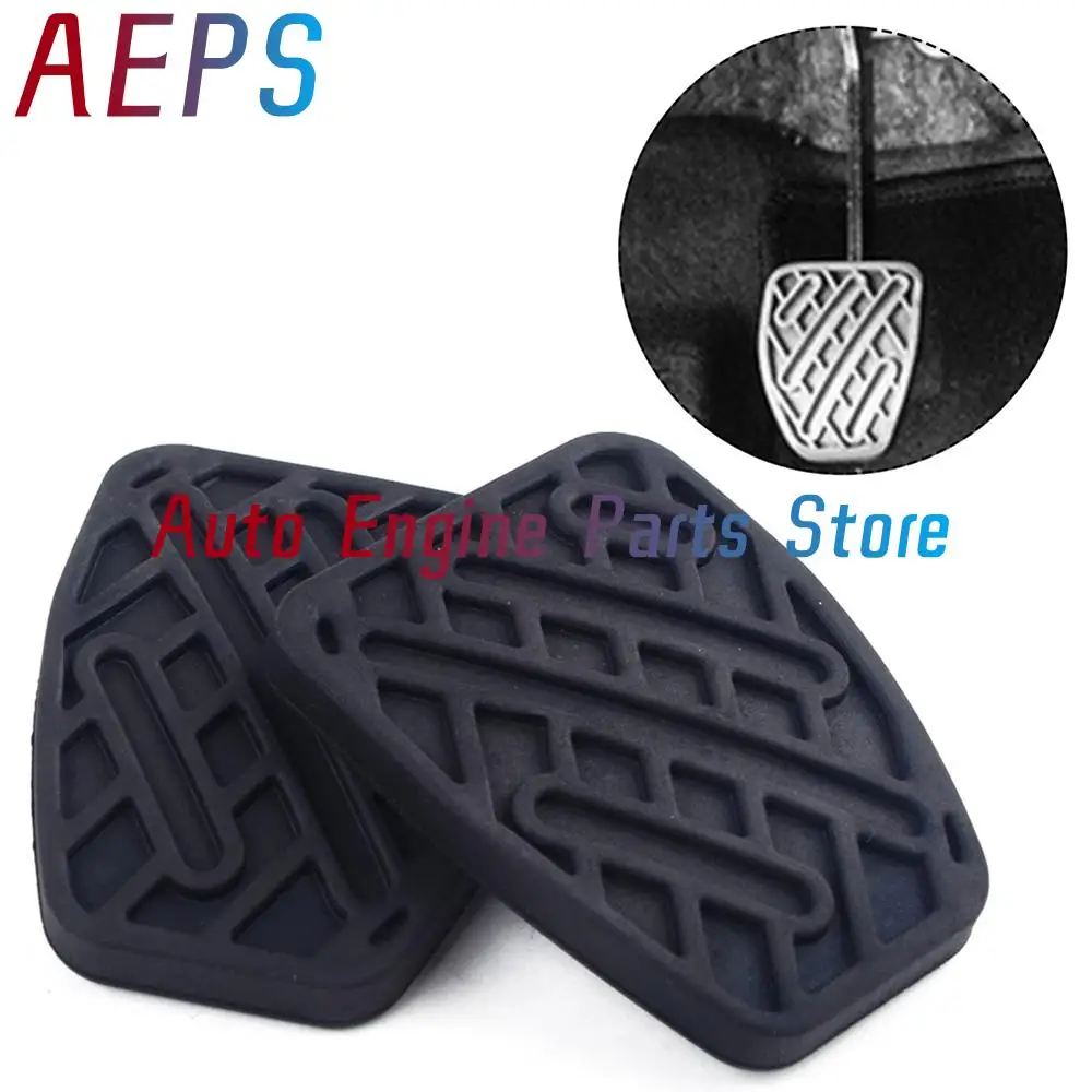 

2Pcs For Nissan Qashqai Clutch Brake Pedal Pad Cover Rubbers 2007-2016 46531JD00A