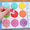 Children Magnetic Fraction Math Toys Wooden Fraction Book Set Teaching Visual Aid Kids Arithmetic Educational Learning Toy 5